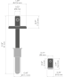 Preview: Befestigungsset FI-8-MR-1 mit Stromversorgung